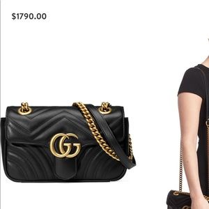 GG crossbody authentic bag